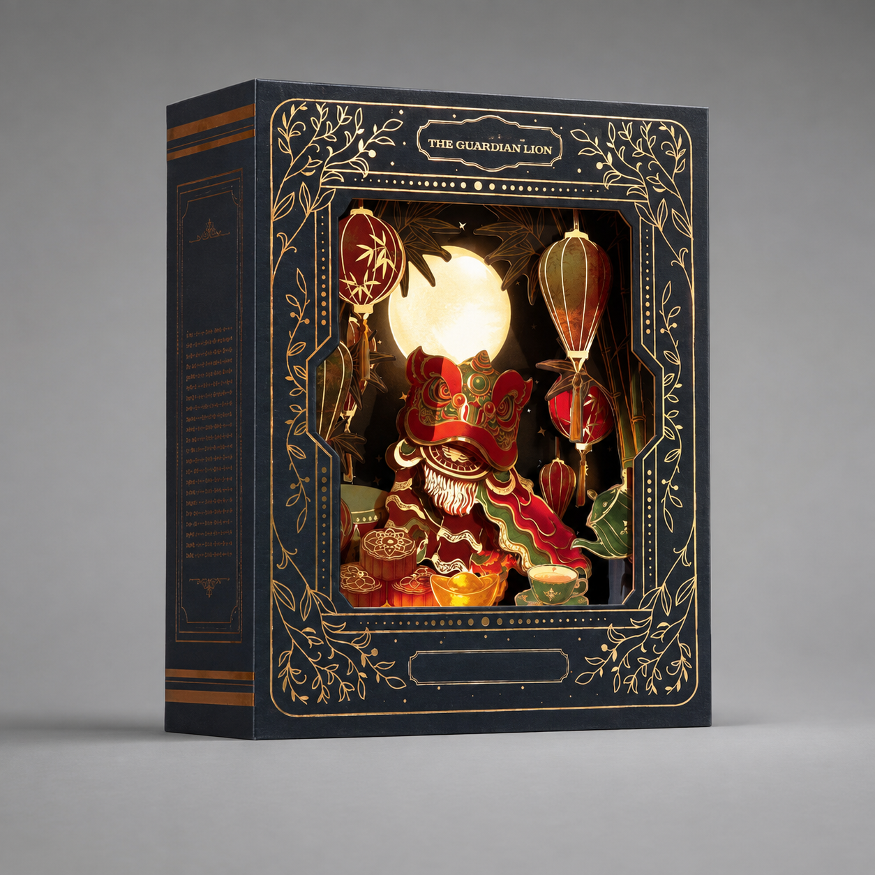 Bánh Trung Thu Gift Set Hộp Lớn - Mid-Autumn Festival Get Set The Guardian Lion (L)