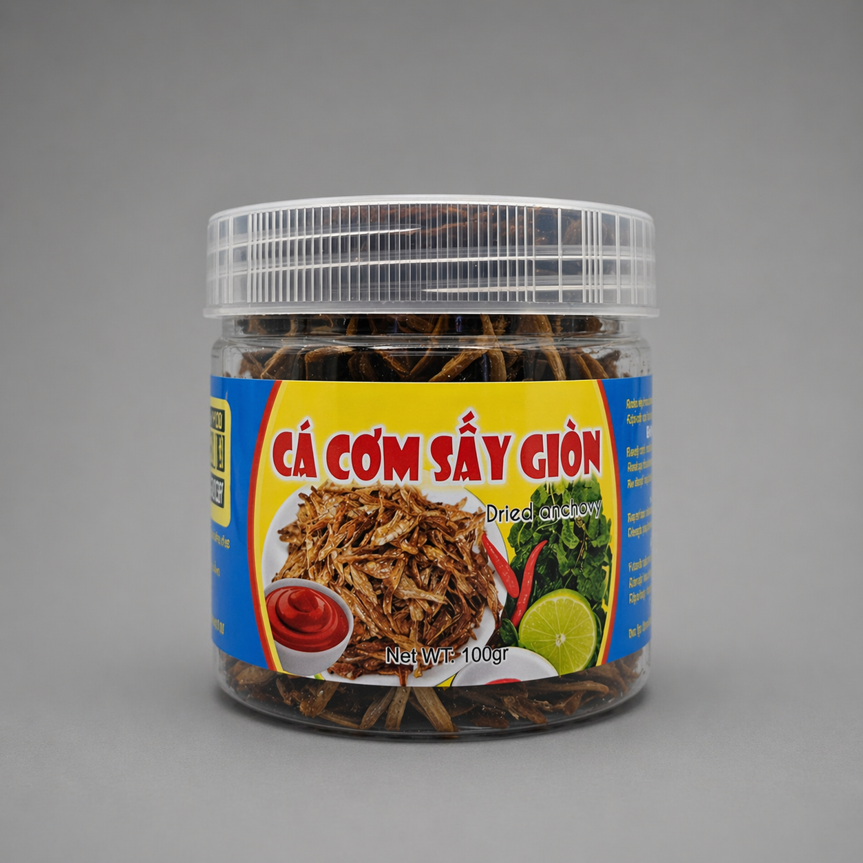 Khô Cá Cơm Sấy Giòn - Dried Anchovy 100g