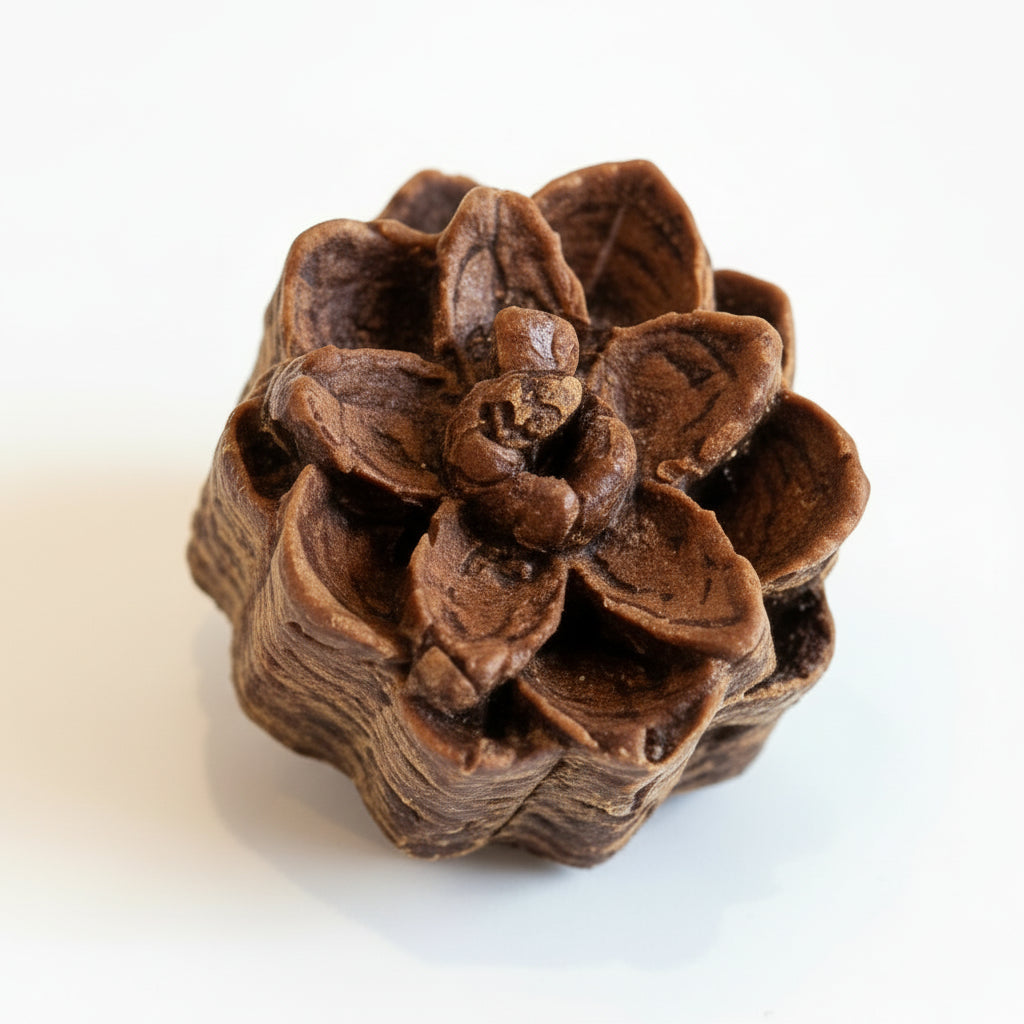 Agarwood Lotus Charm - Mặt Hoa Sen Trầm Hương