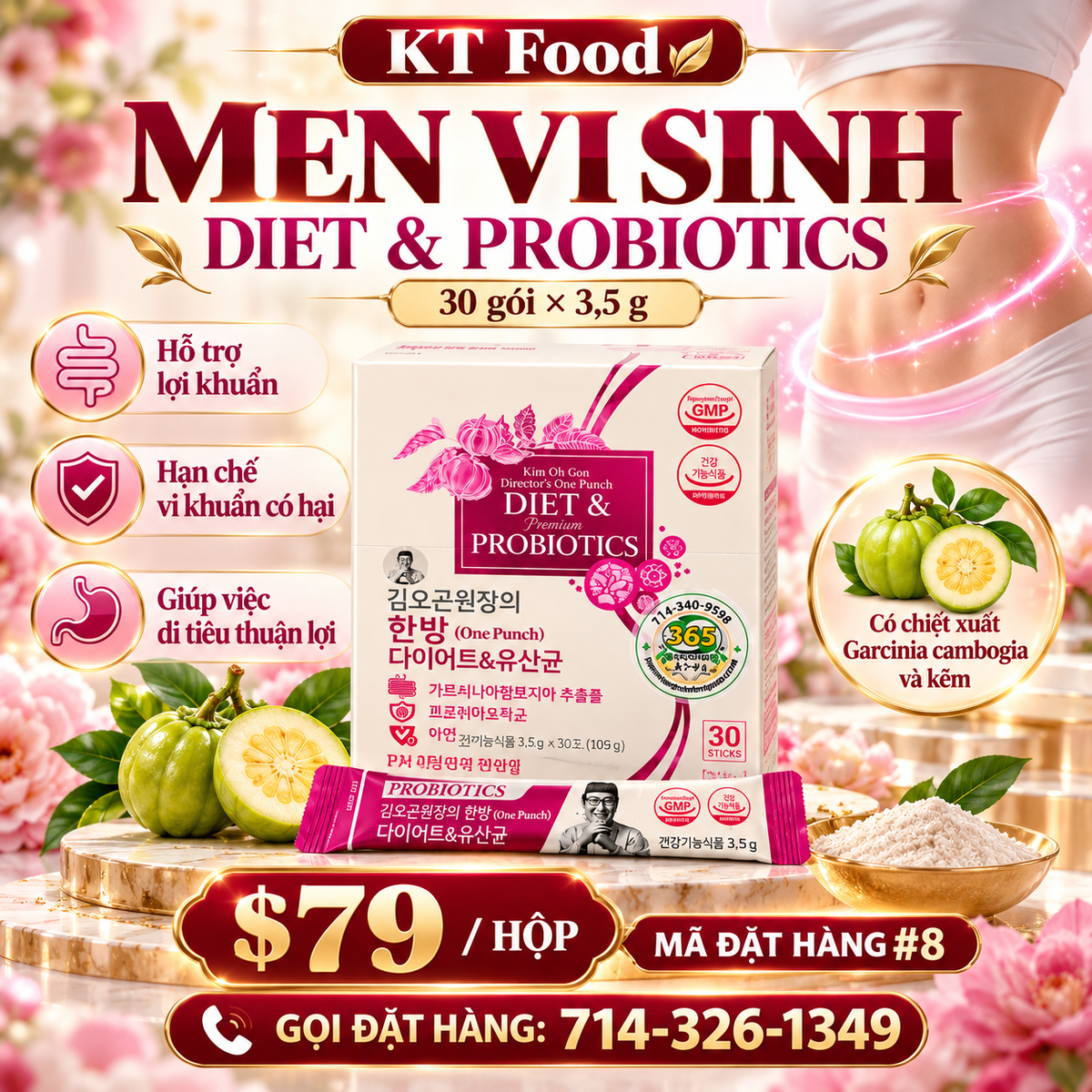Men Vi Sinh- Diet & Probiotic