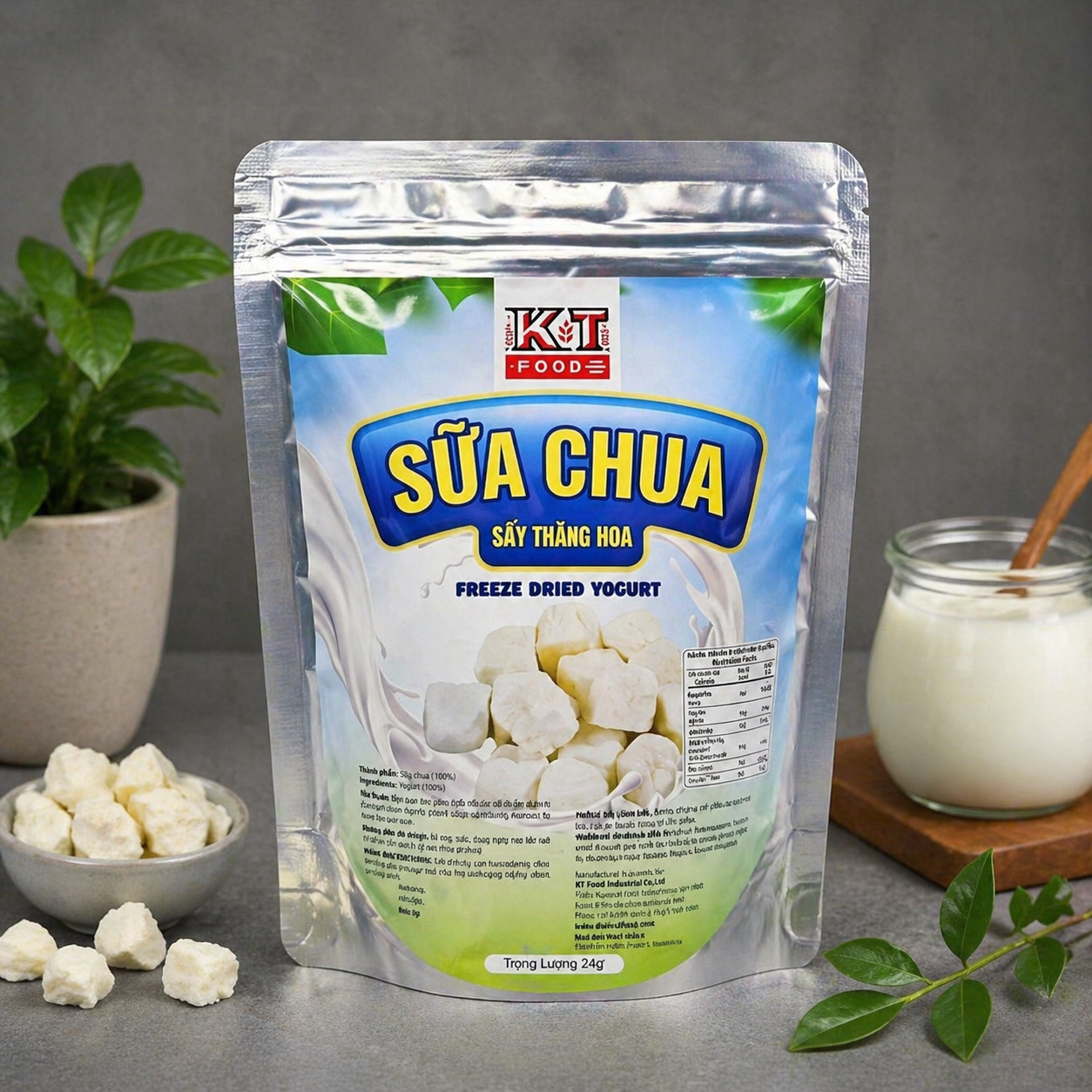Sữa Chua Sấy Thăng Hoa Loại 1 - Freeze Dried Yogurt 50gr