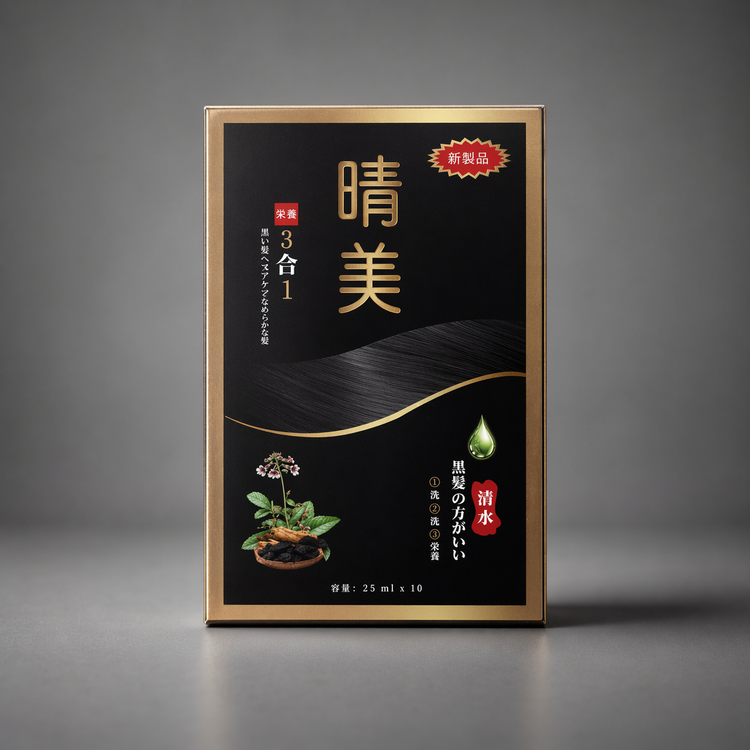 Dầu Phủ Bạc Gói - Komi All Natural Hair Dye Chestnut 25ml x 10 Pods [TOC04]