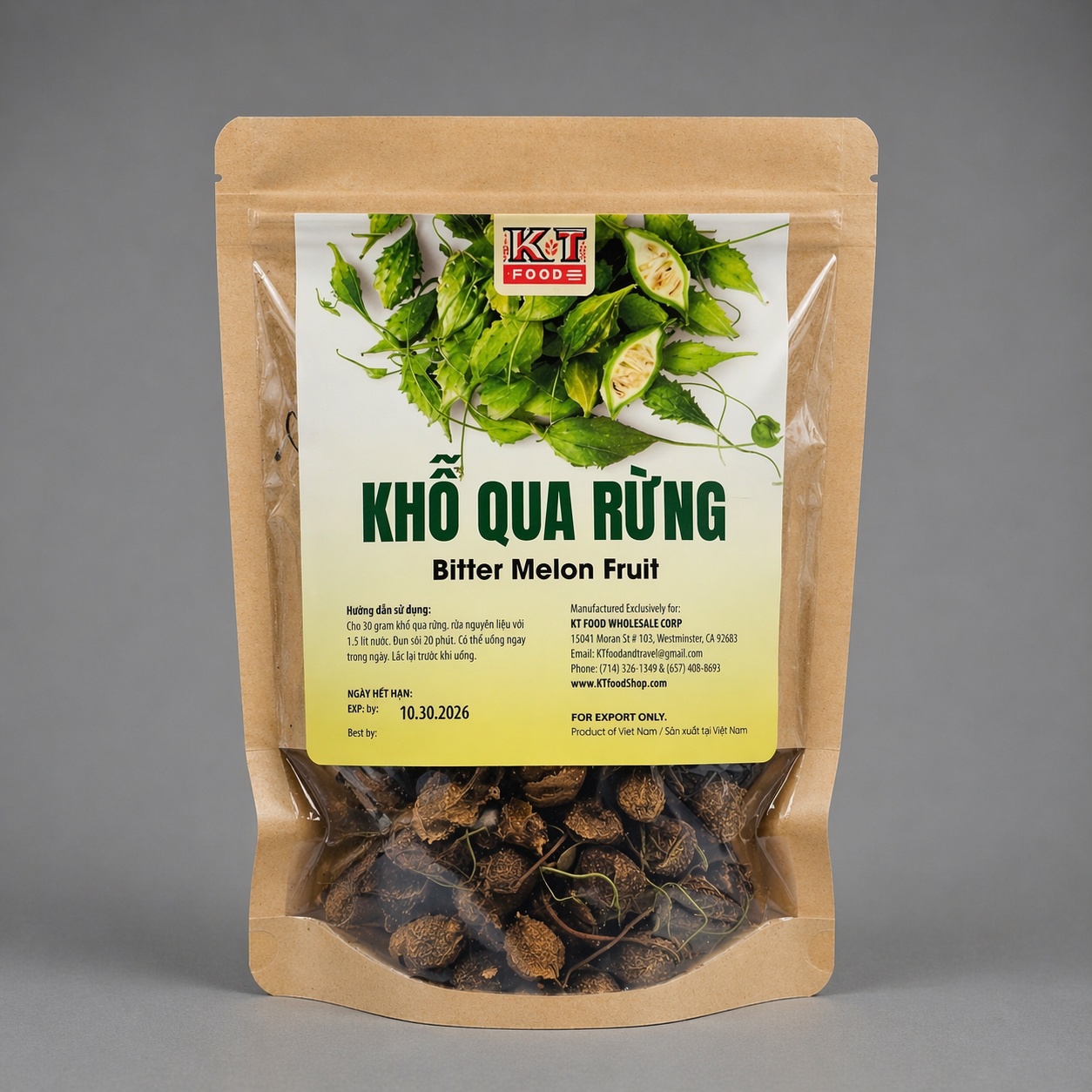 Khổ Qua Rừng - Bitter Melon Fruit 200g