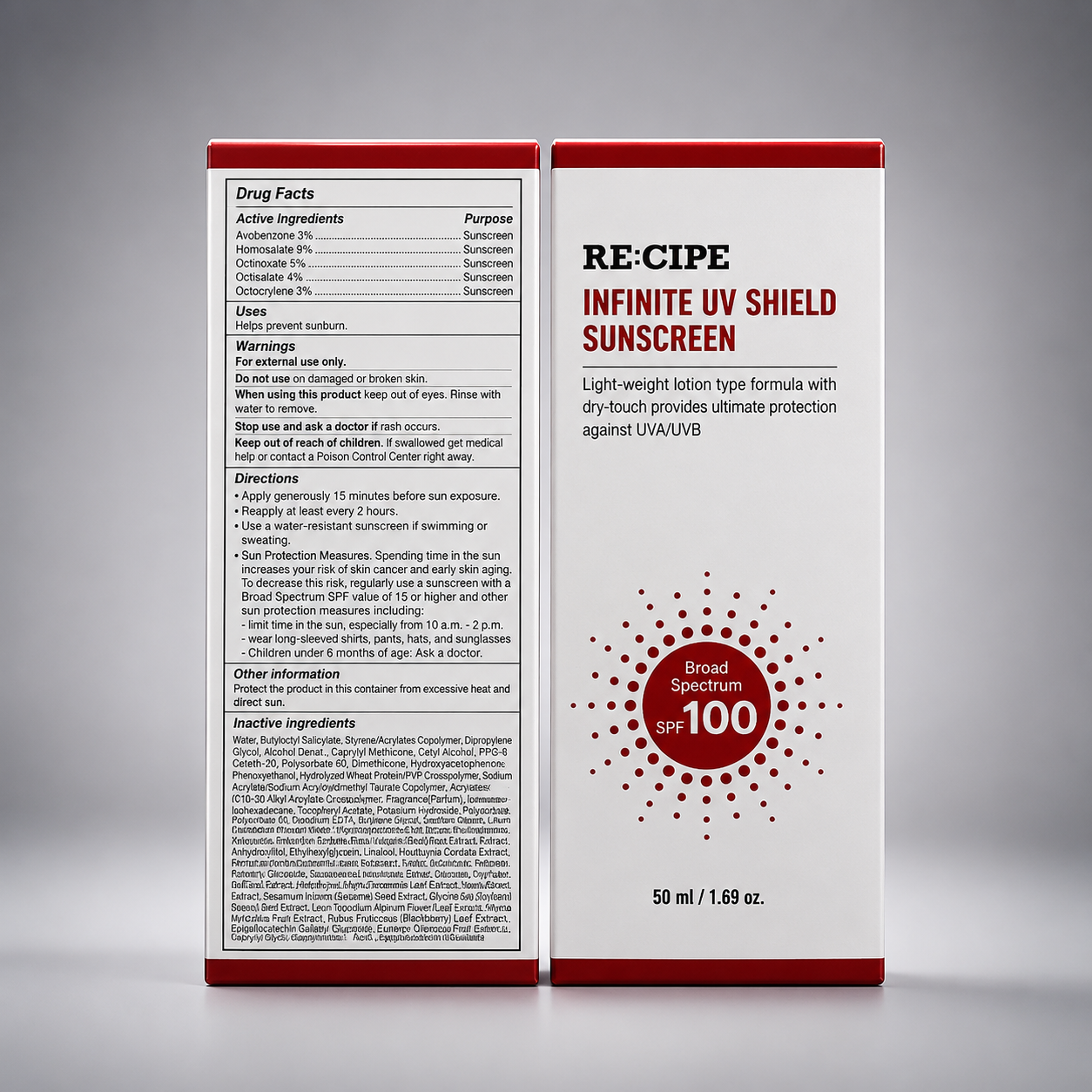 Kem Chống Nắng- Infinite UV Shield Sunscreen SPF 100