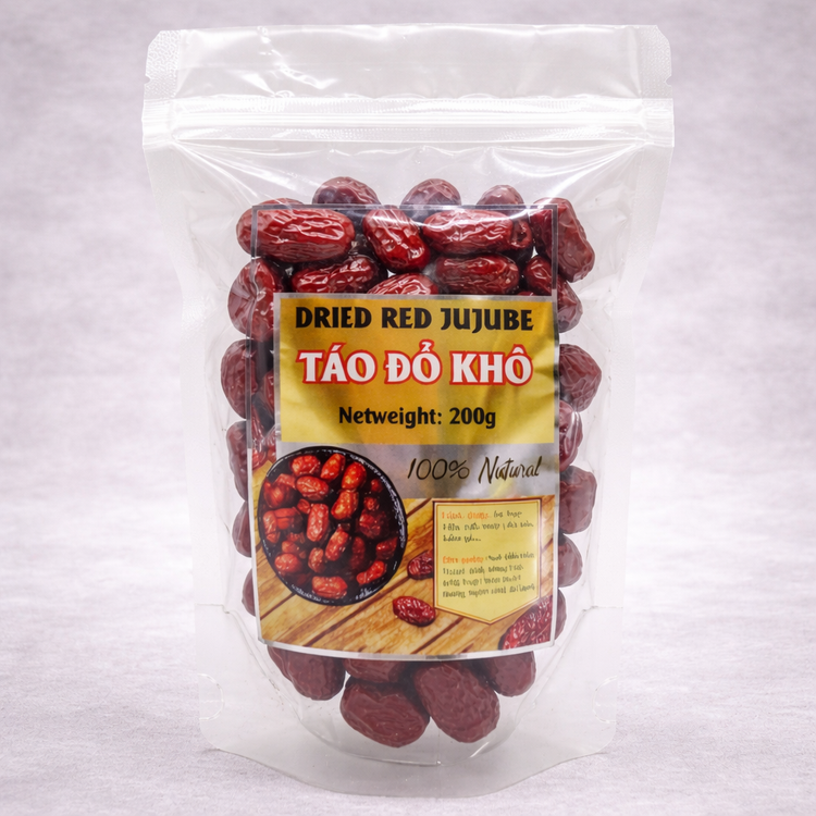 Táo Đỏ Khô - Dried Jujube 200g [KOTR06]