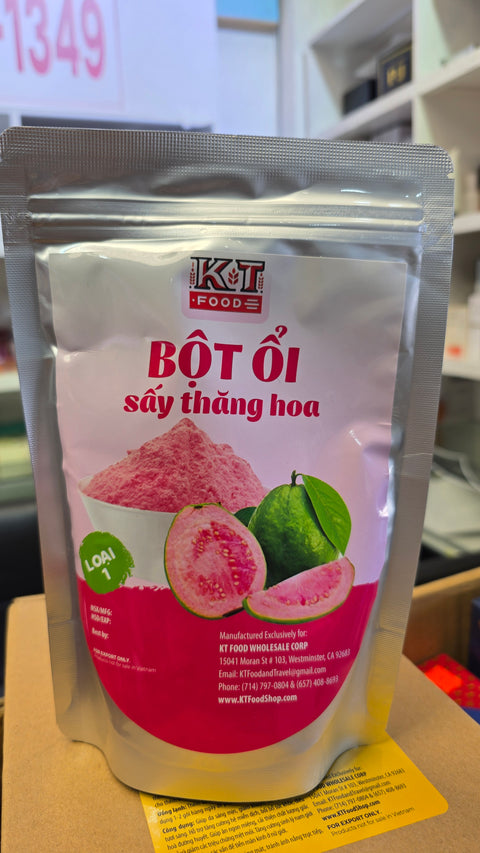 Bột ổi Ruby Loại 1 - Freeze Dried Ruby Guava Powder 100g