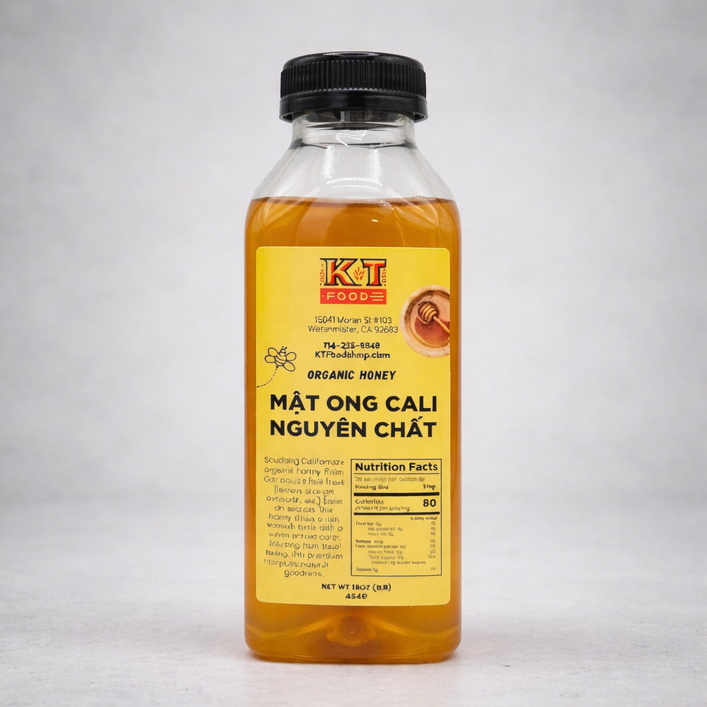 Mật Ong Cam, Chanh Nguyên Chất - Citrus Honey 16oz [MATON01]