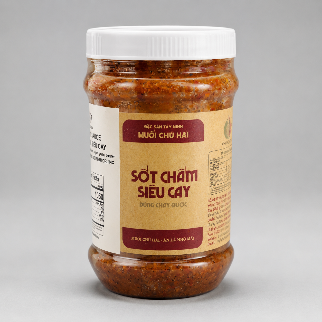 Sốt Chấm Siêu Cay Chú Hải 500gr
