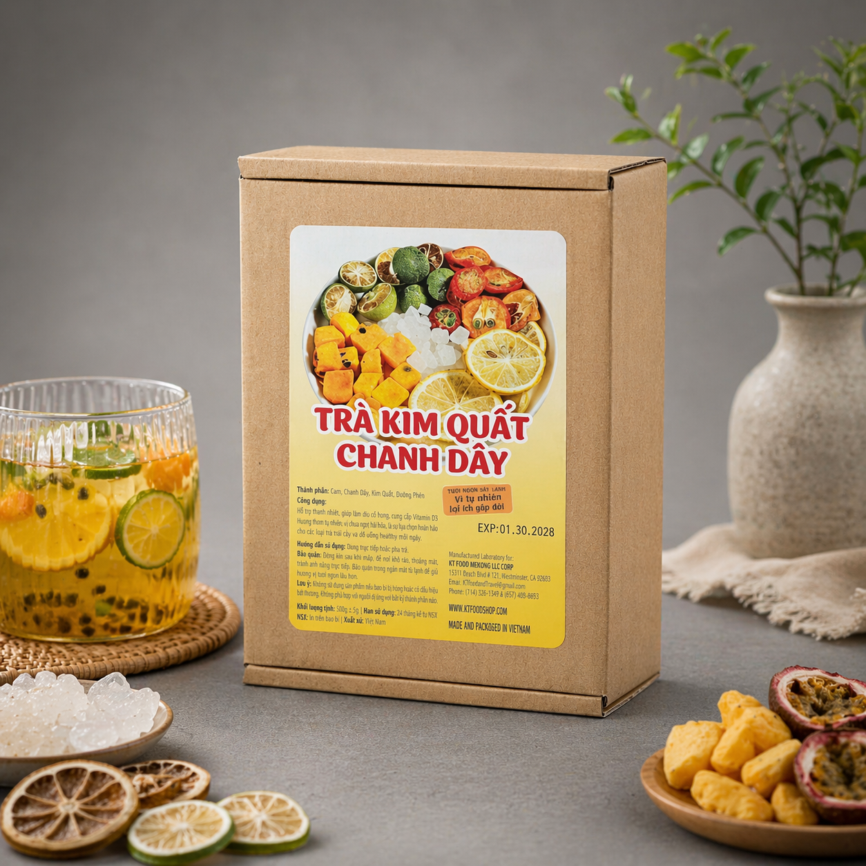 Trà Kim Quất 40 gói/hộp